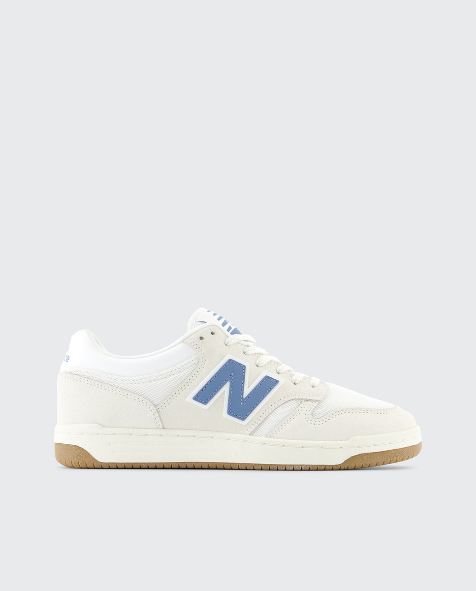 Sapatilhas Casual de Mulher 480 Branco / Azul-1