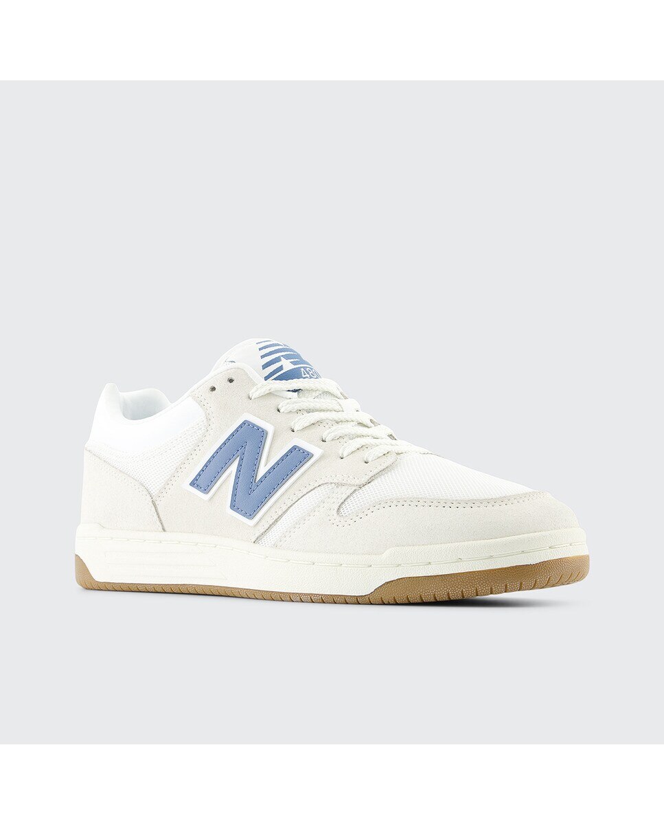 Sapatilhas Casual de Mulher 480 Branco / Azul-2