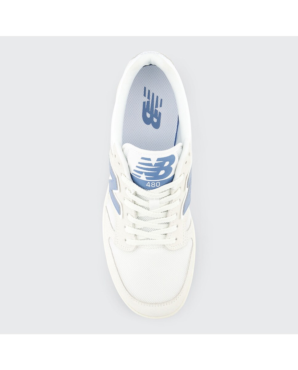 Sapatilhas Casual de Mulher 480 Branco / Azul-3