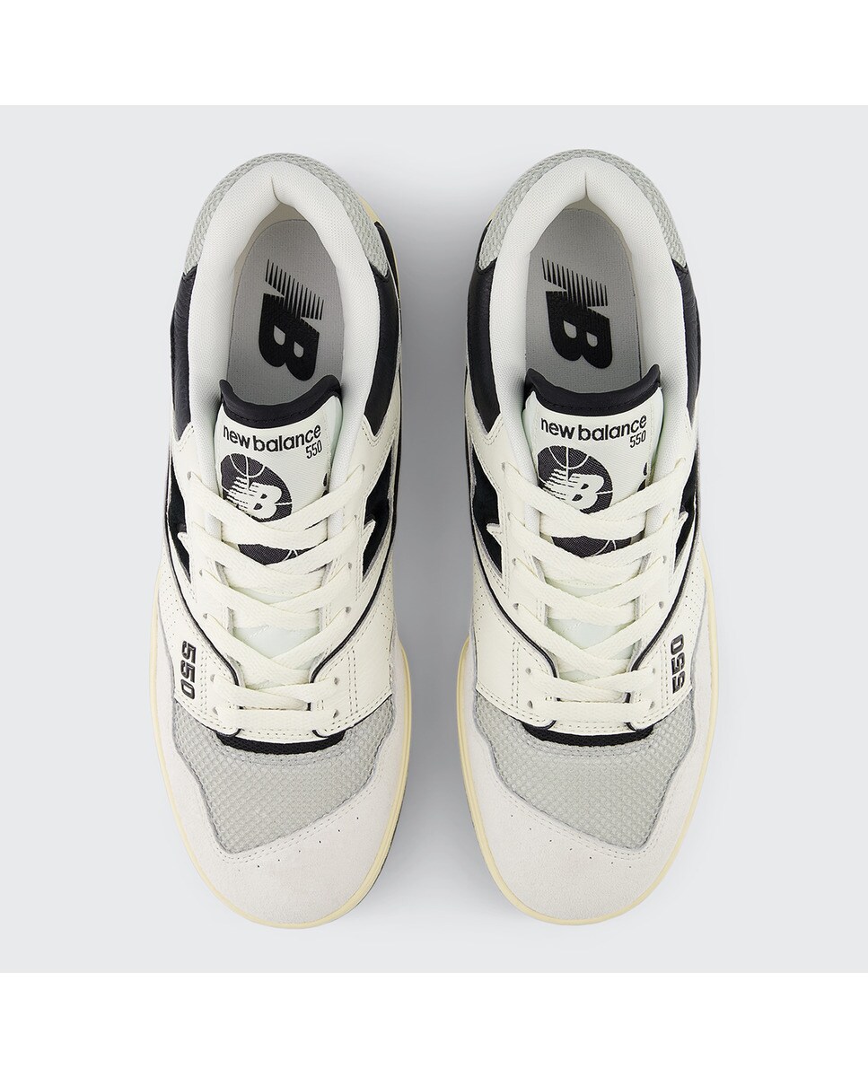 Sapatilhas Casual de Mulher 550 Branco / Preto-3