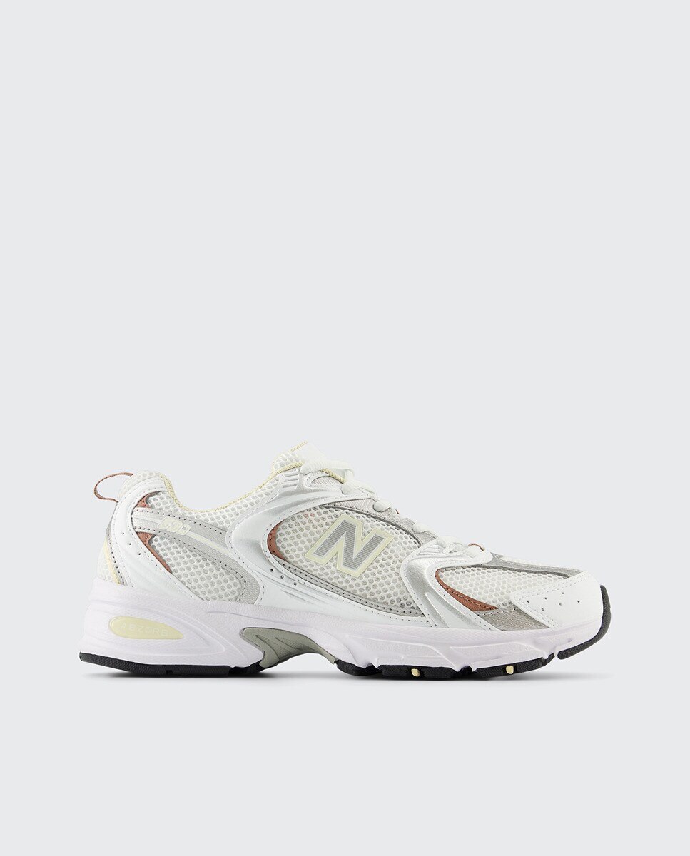 Sapatilhas casual 530 Branco / Rosa Pálido-1