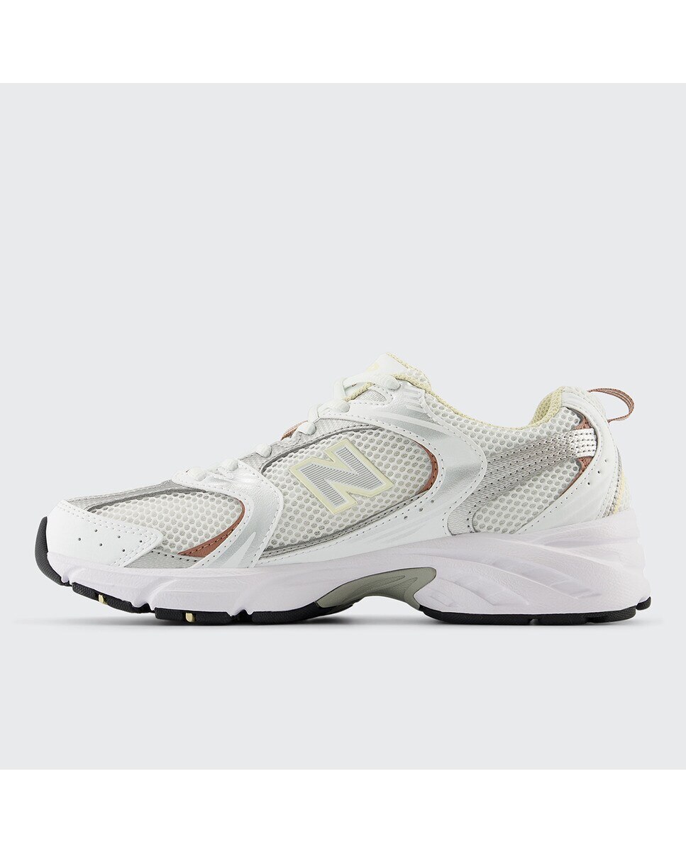 Sapatilhas casual 530 Branco / Rosa Pálido-4