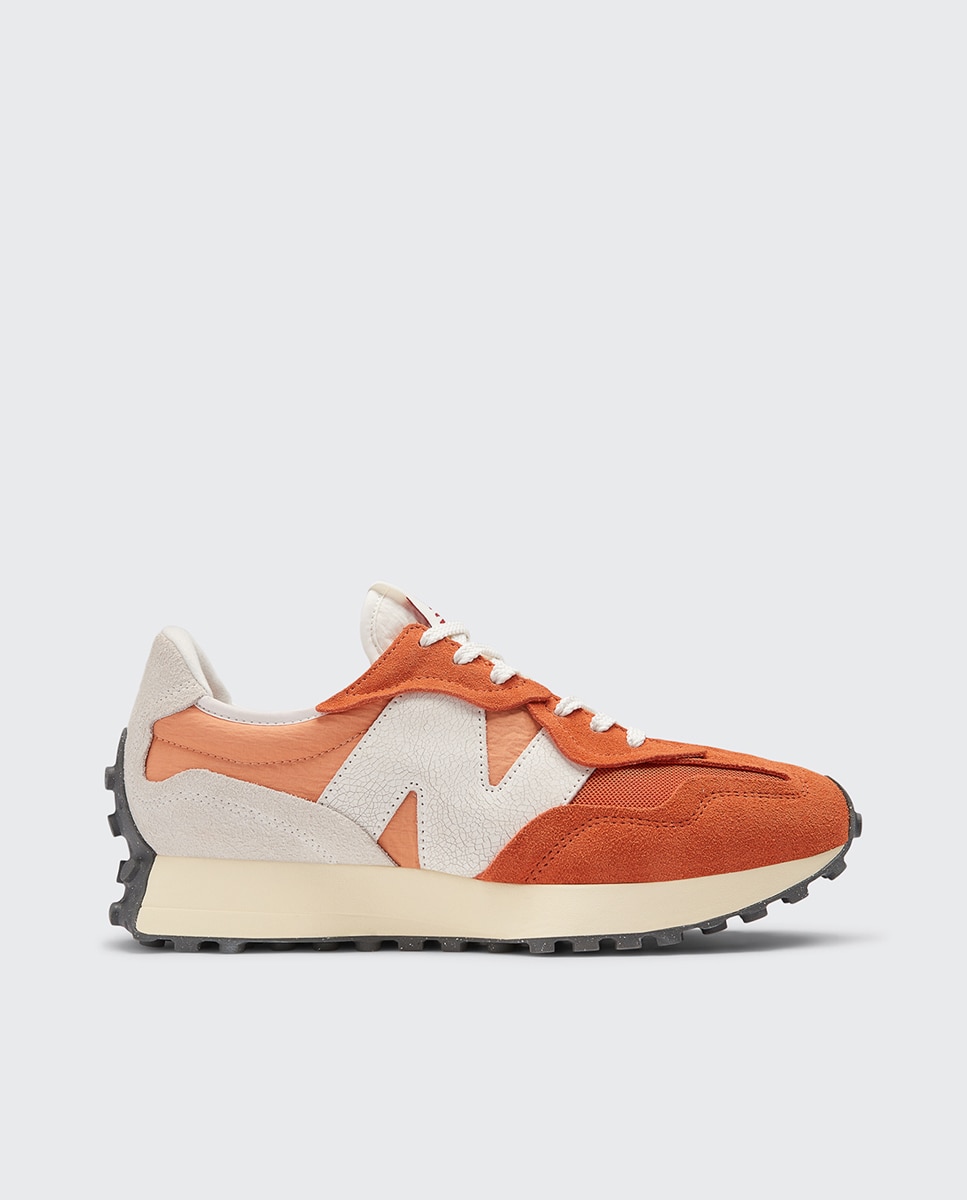 Sapatilhas casual 327 Laranja / Branco-1
