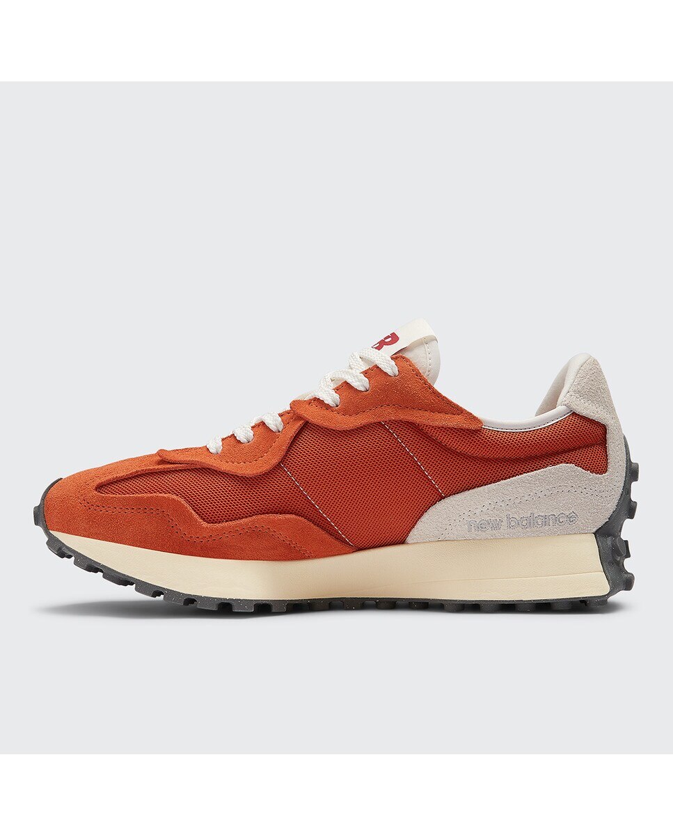 Sapatilhas casual 327 Laranja / Branco-4