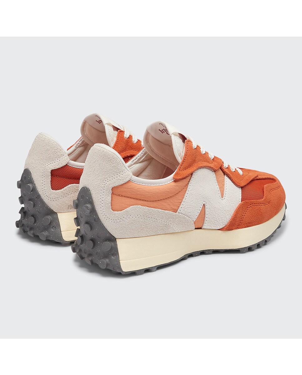 Sapatilhas casual 327 Laranja / Branco-7