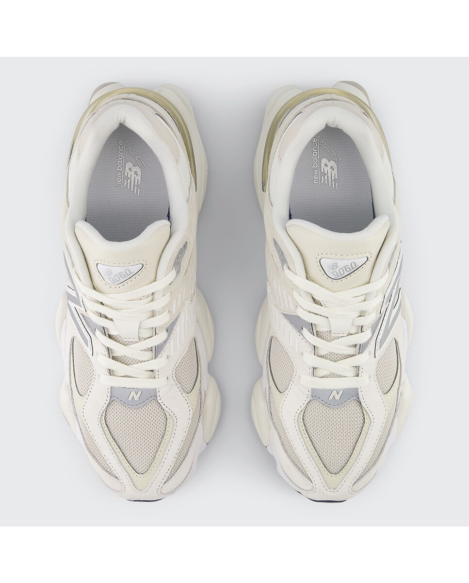 Sapatilhas Casual de Mulher 960 Branco/Bege-3