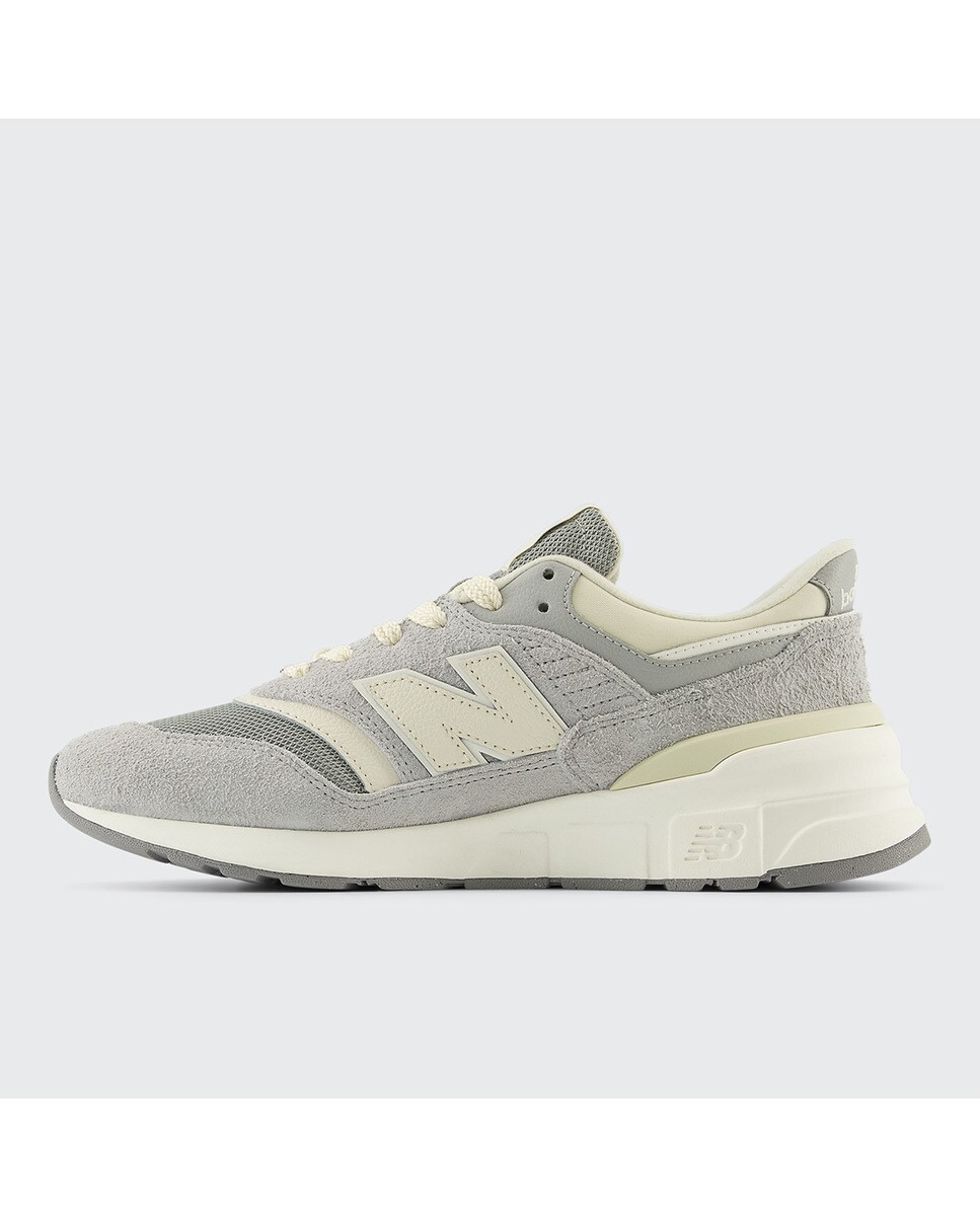 Sapatilhas casual de mulher 997 New Balance Cinzento / Branco-4