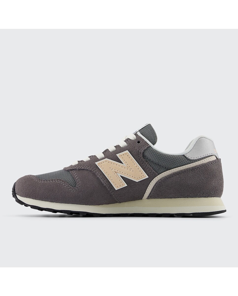 Sapatilhas casual de mulher 373 New Balance Castanho / Cinzento-3