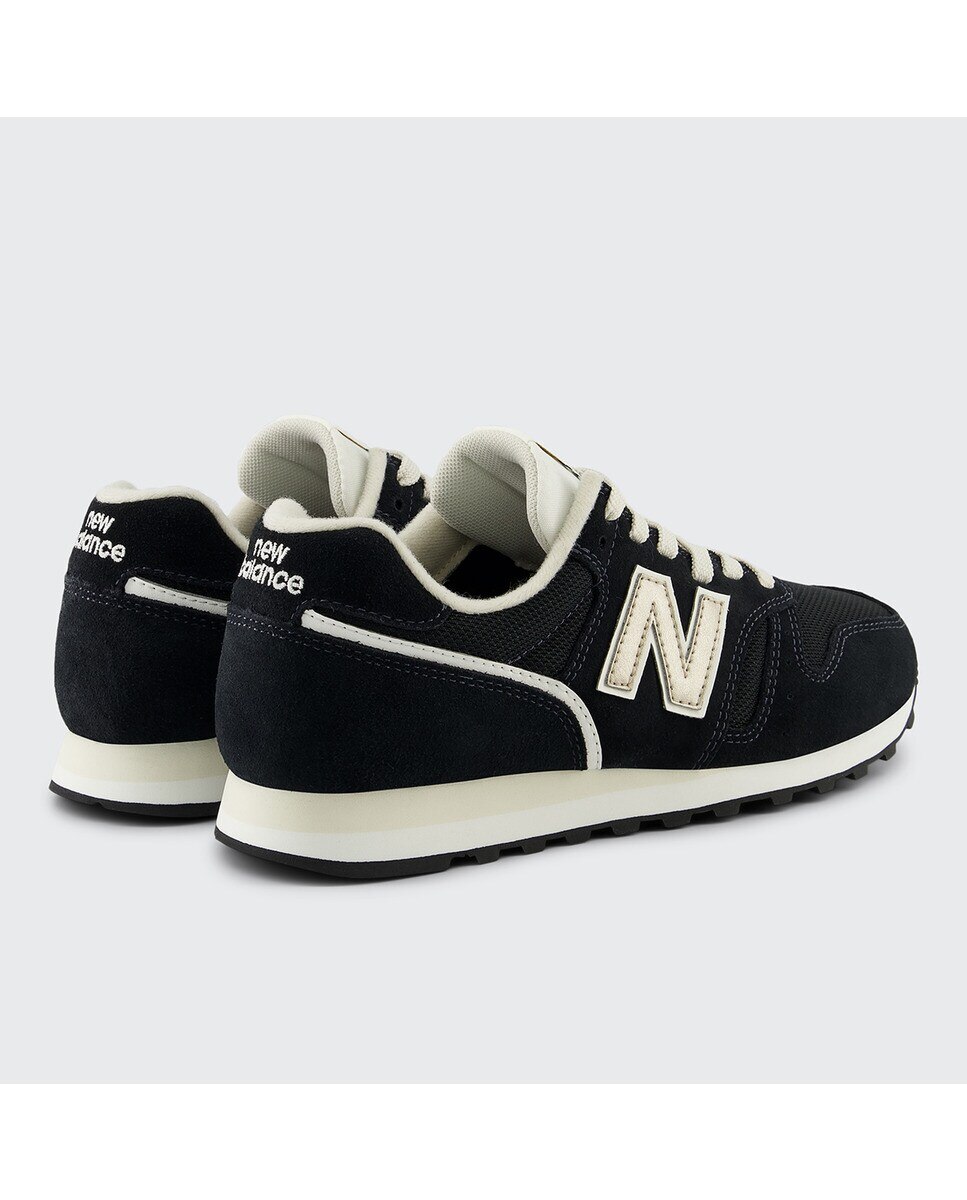 Sapatilhas casual de mulher 373 New Balance Preto / Bege-7