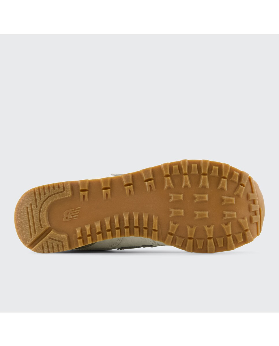 Sapatilhas casual de mulher 574 New Balance Branco / Estampado-5