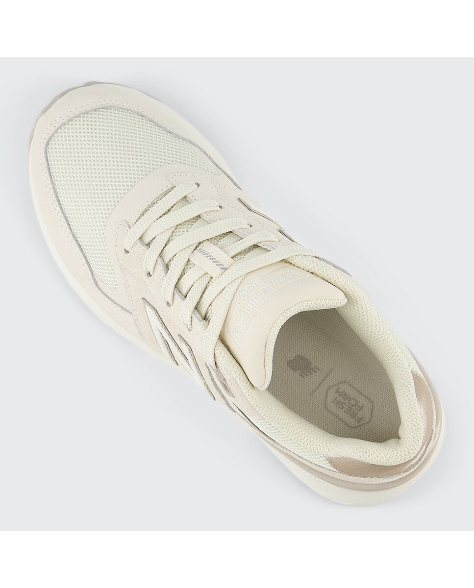 Sapatilhas Casual de Mulher 880 Bege-2