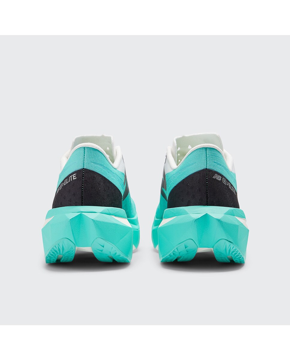 Sapatilhas de Running de Mulher FuelCell SC Elite v4 Branco / Azul Celeste-5