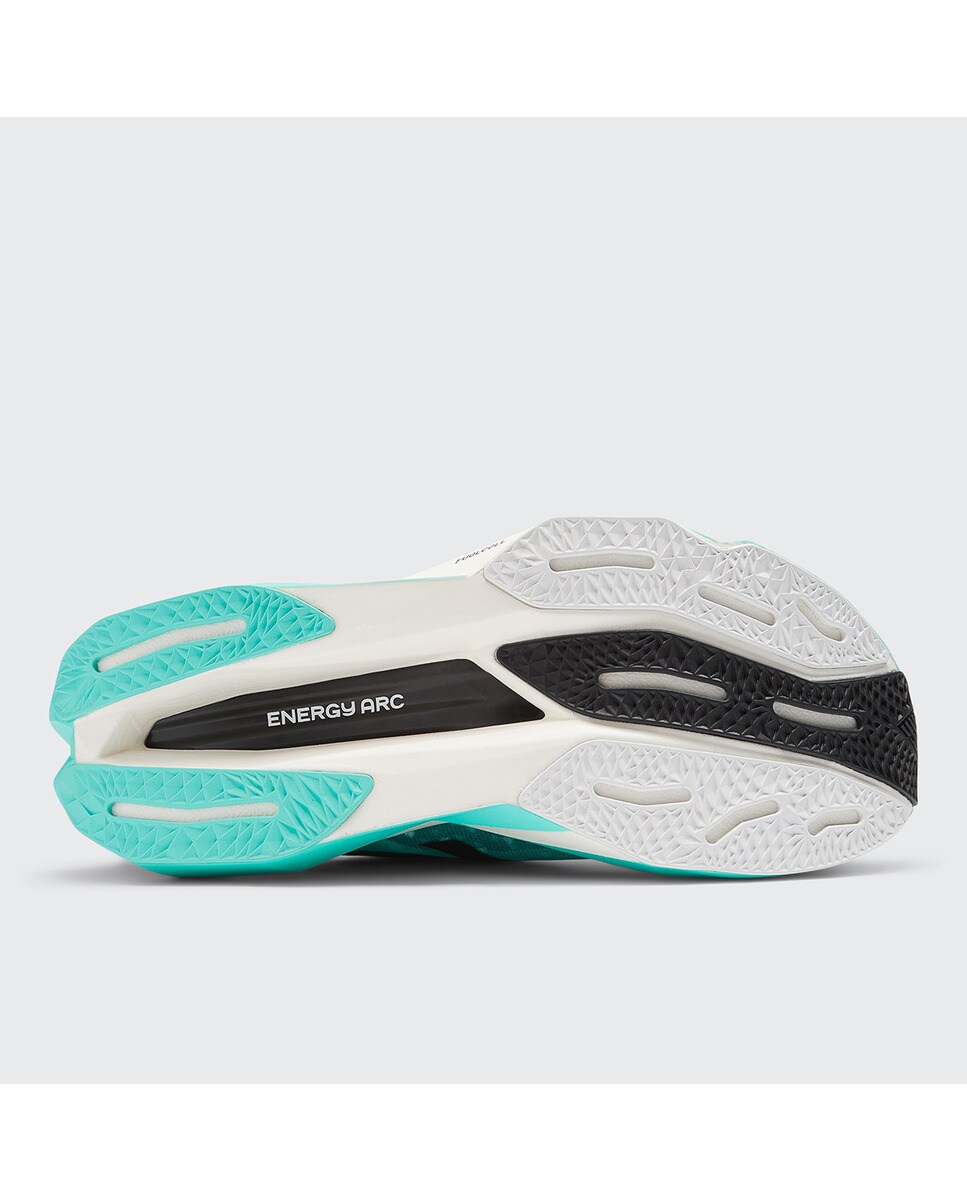 Sapatilhas de Running de Mulher FuelCell SC Elite v4 Branco / Azul Celeste-6