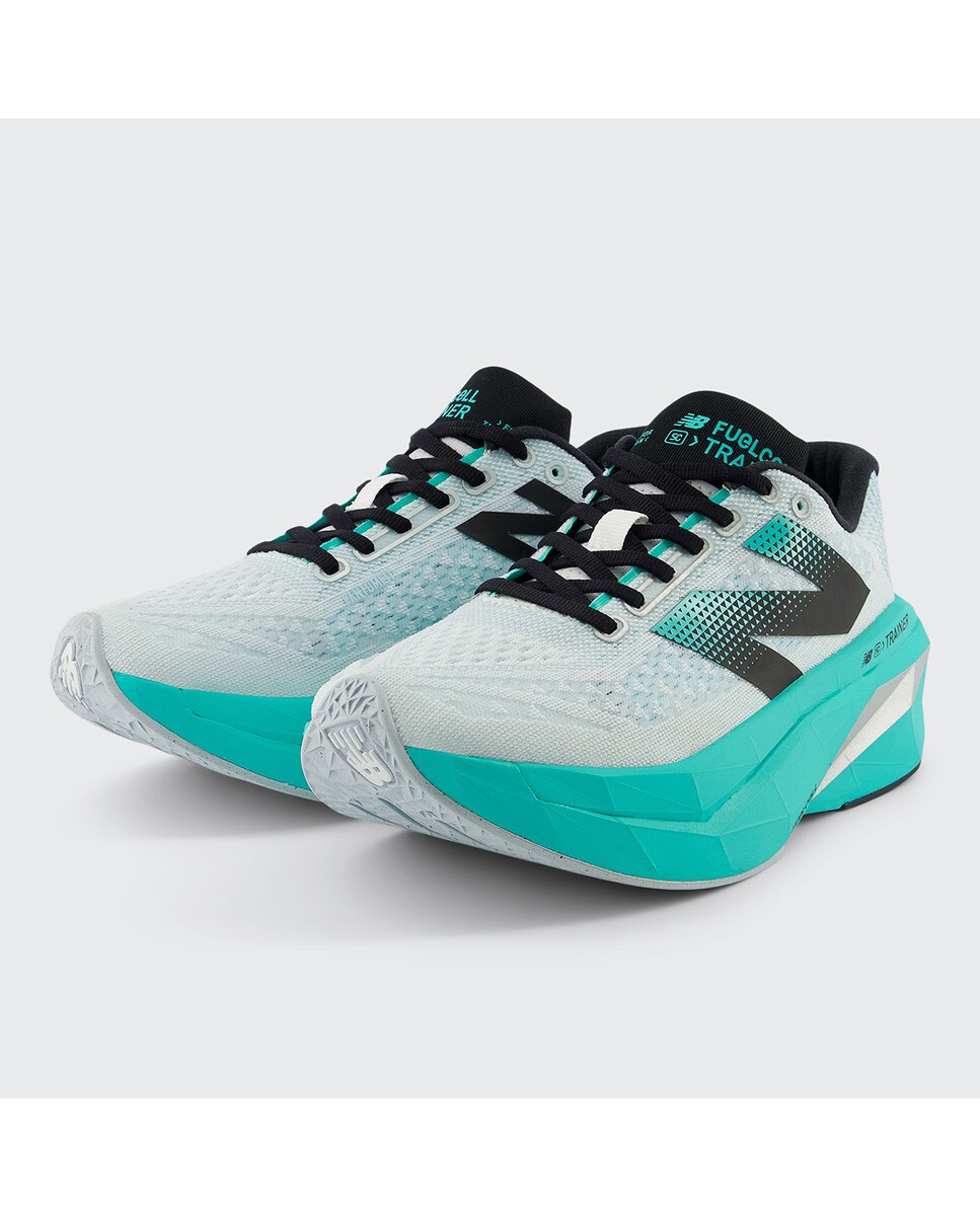 Sapatilhas de Running de Mulher Fuel Cell Supercop Trainer Cinzento / Azul-celeste-2