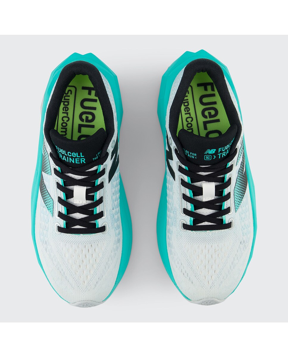 Sapatilhas de Running de Mulher Fuel Cell Supercop Trainer Cinzento / Azul-celeste-3