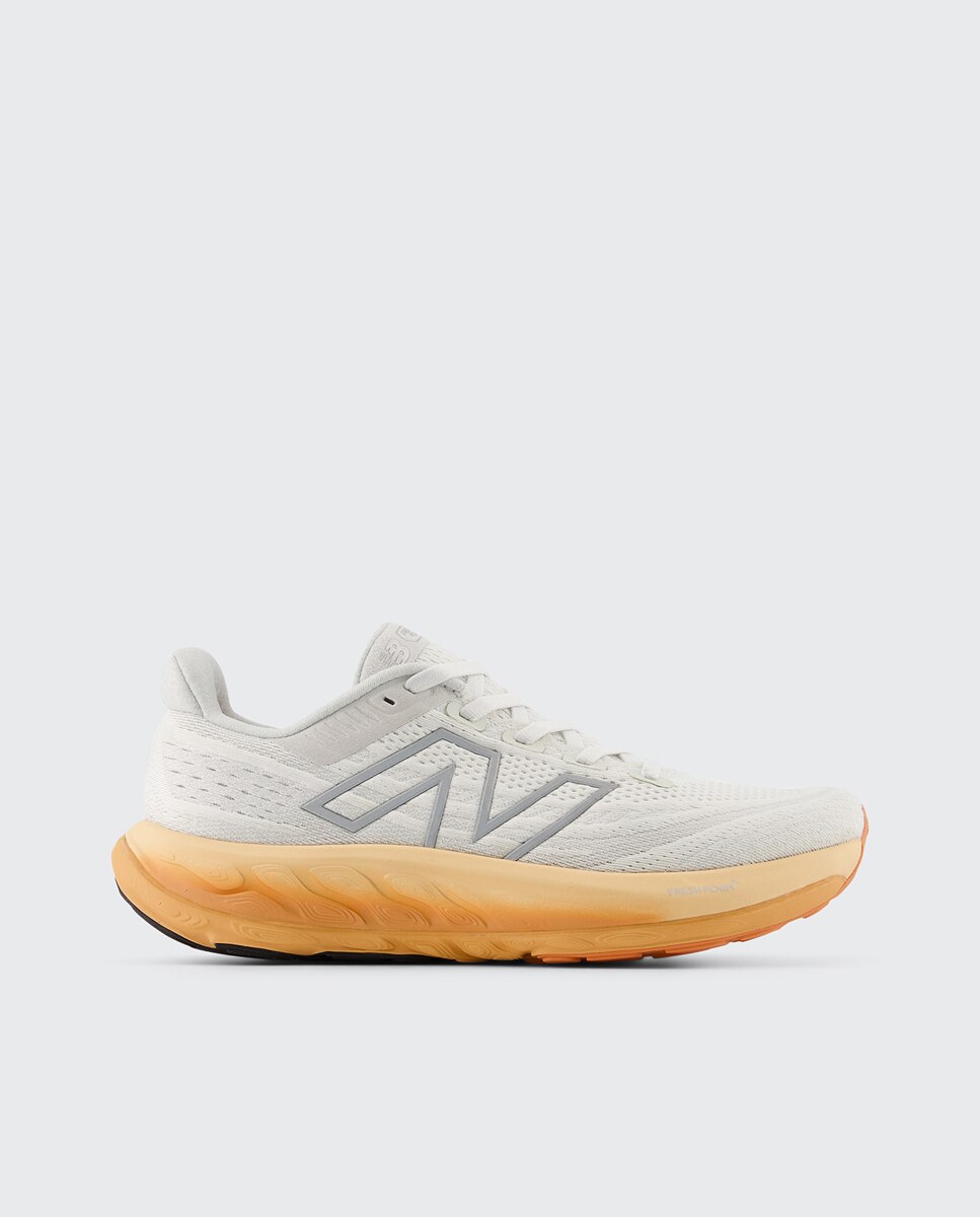 Sapatilhas de Running de Mulher Vongo Branco / Laranja-1