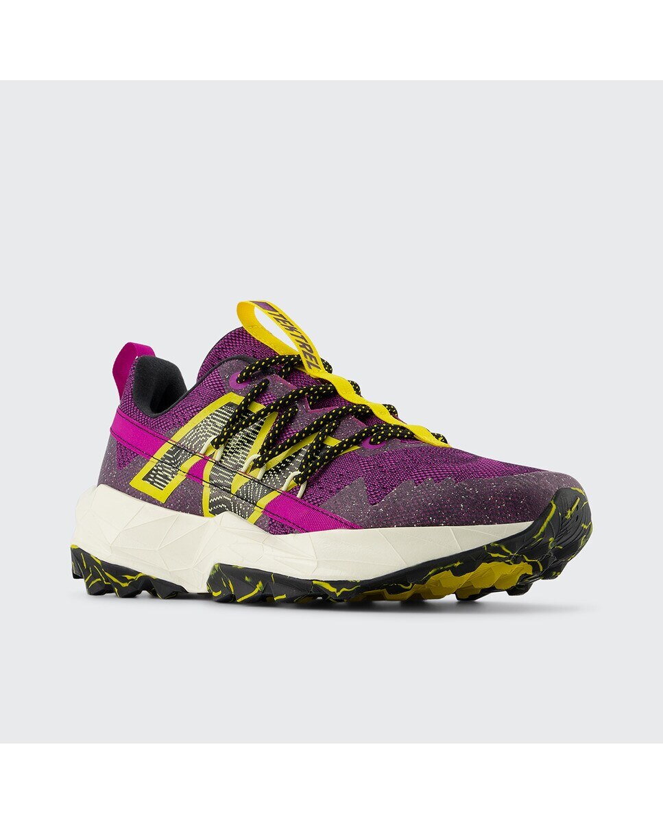 Sapatilhas Trail de Mulher Tektrel Roxo / Amarelo-2