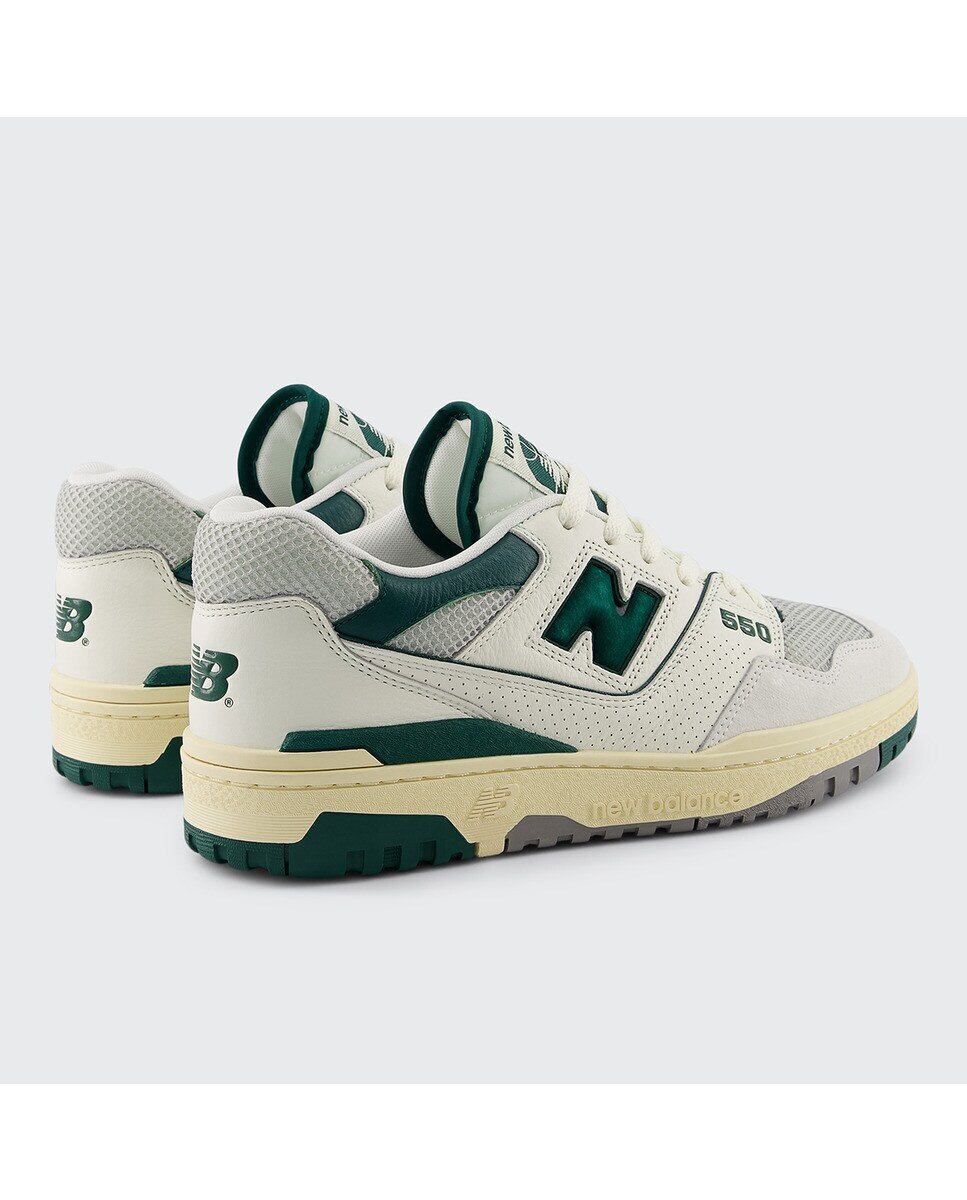 Sapatilhas casual unissexo 550 New Balance Branco / Verde-7