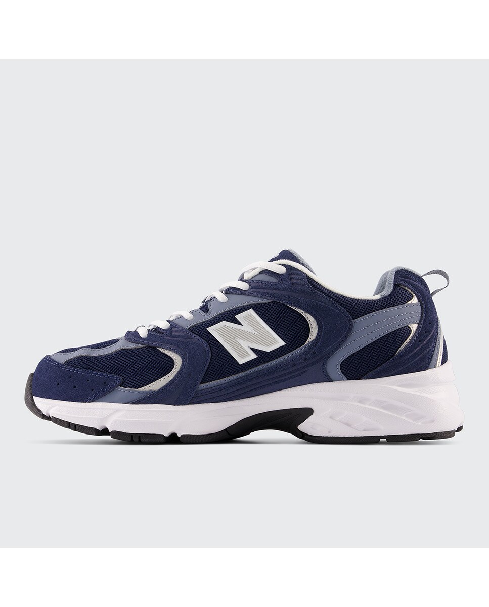 Sapatilhas Casual Unissexo 530 Azul-marinho / Branco-4