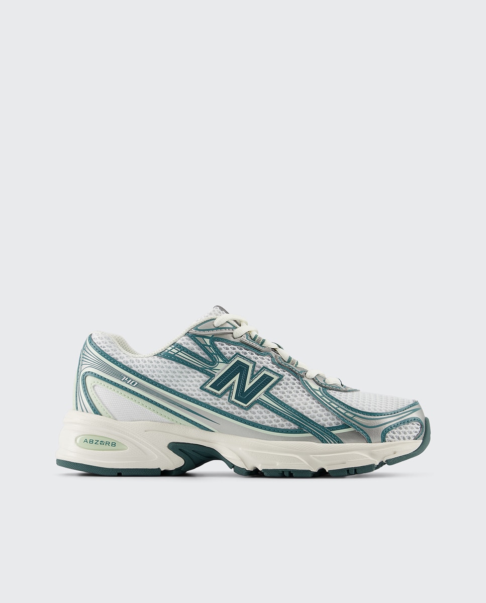 Sapatilhas Casual Unissexo 740 Branco / Verde-1