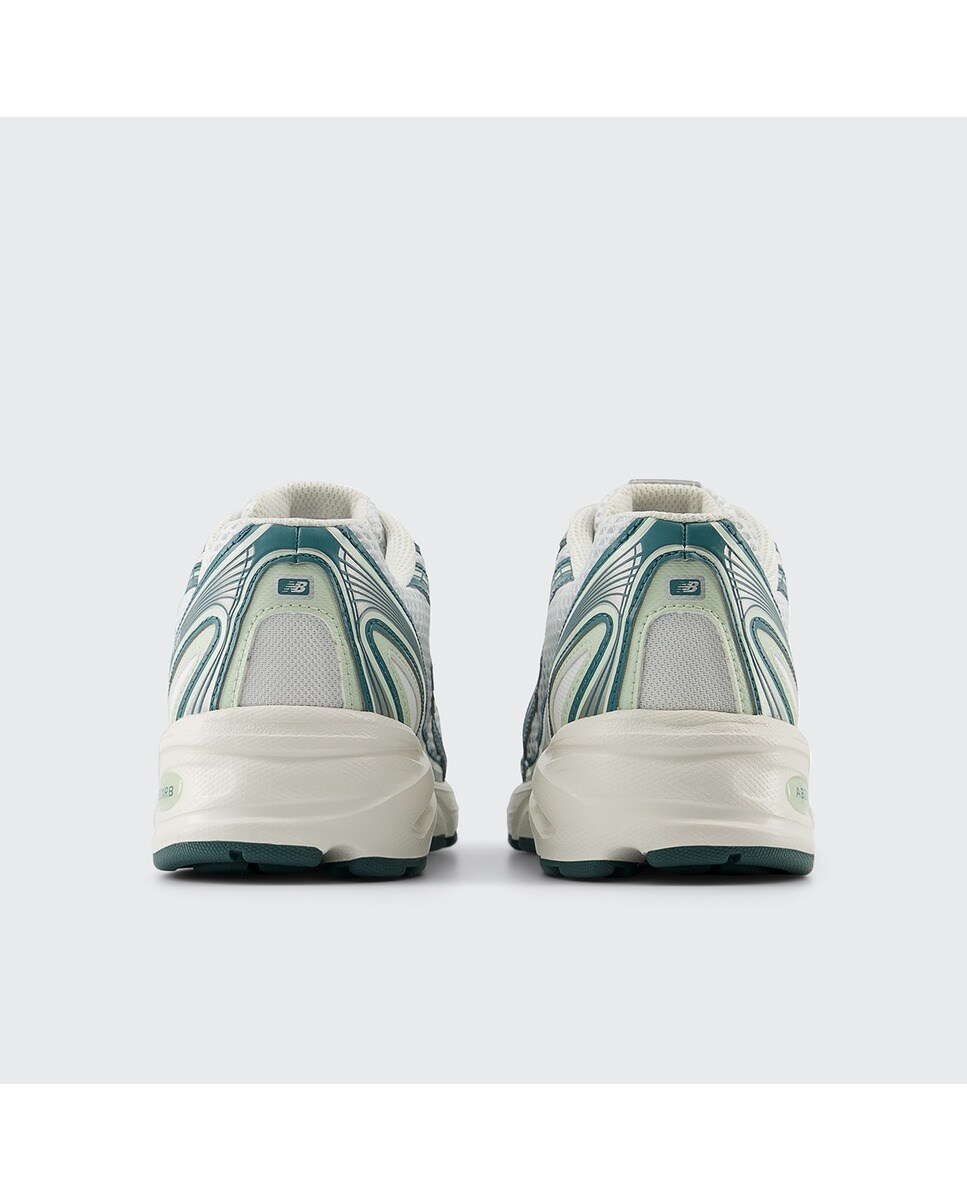 Sapatilhas Casual Unissexo 740 Branco / Verde-5