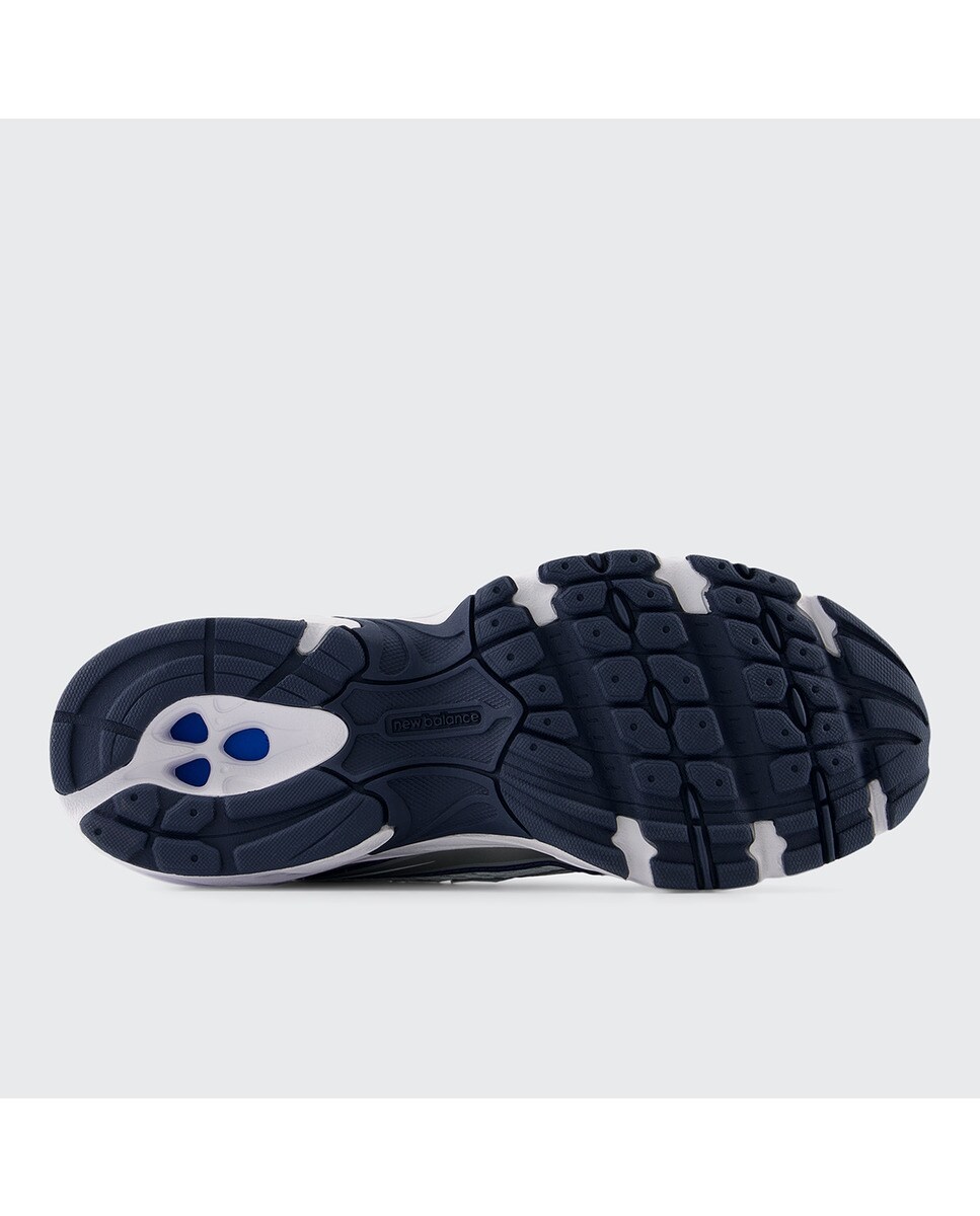 Sapatilhas Casual 740 Retro 2000 Metalizadas Branco / Azul-marinho-5