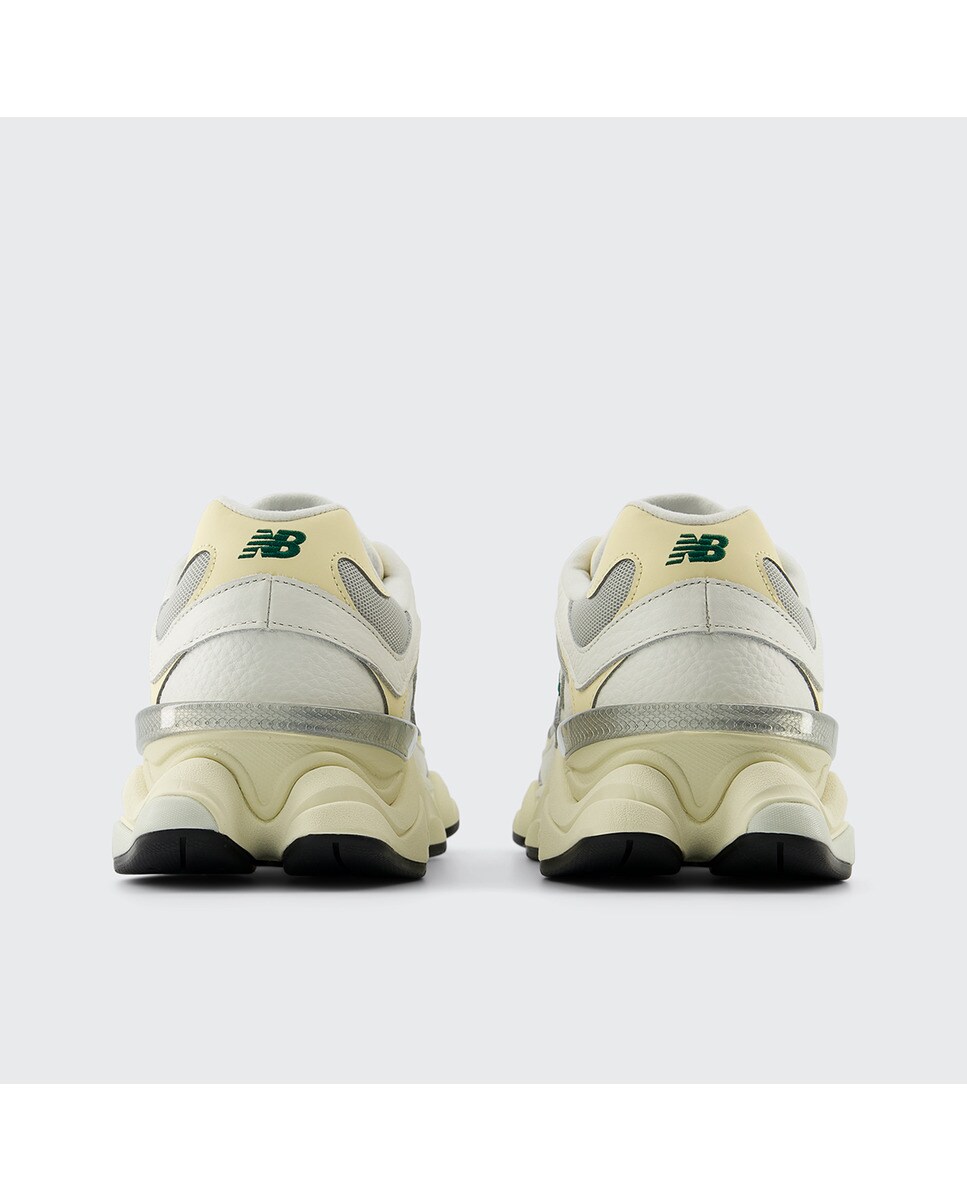 Sapatilhas Casual Unissexo 9060 Branco / Verde-7