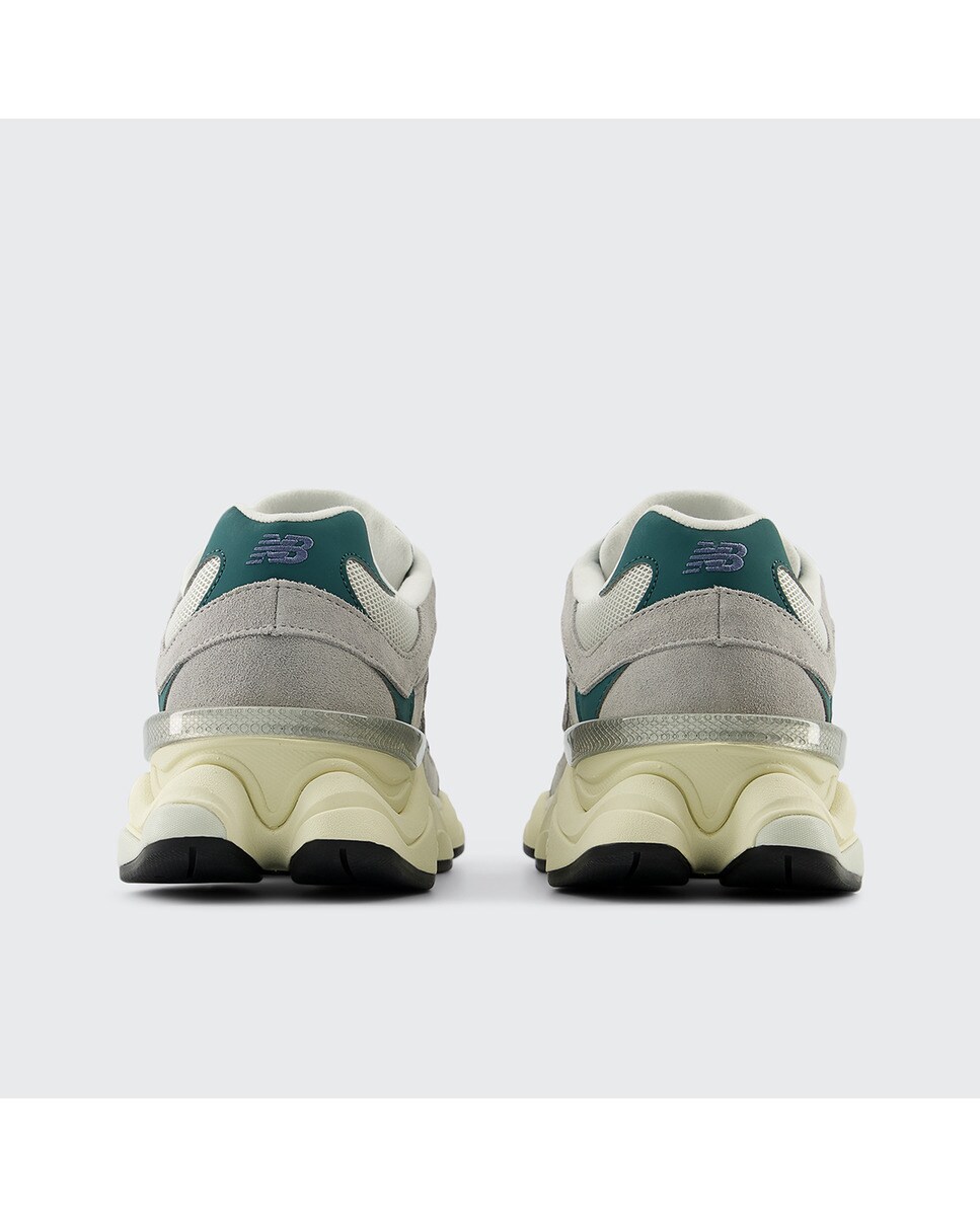 Sapatilhas Casual Unissexo 9060 Cinzento/Verde-5