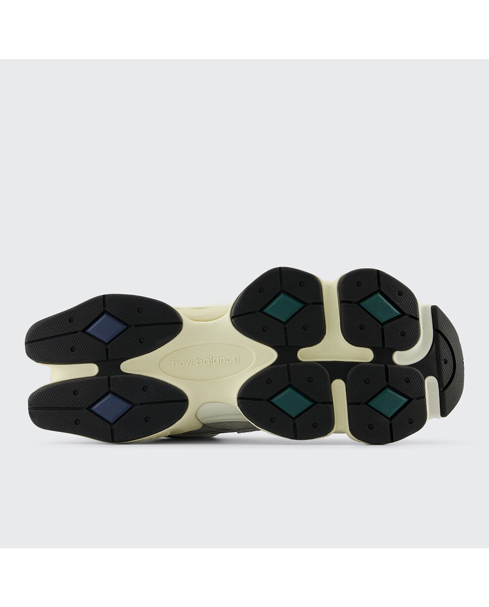 Sapatilhas Casual Unissexo 9060 Cinzento/Verde-6