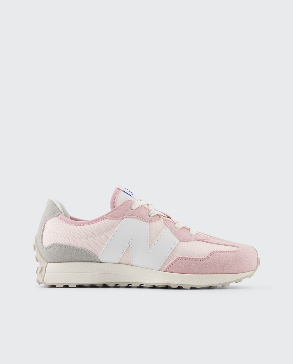 Sapatilhas casual de criança 327 Rosa / Branco-1