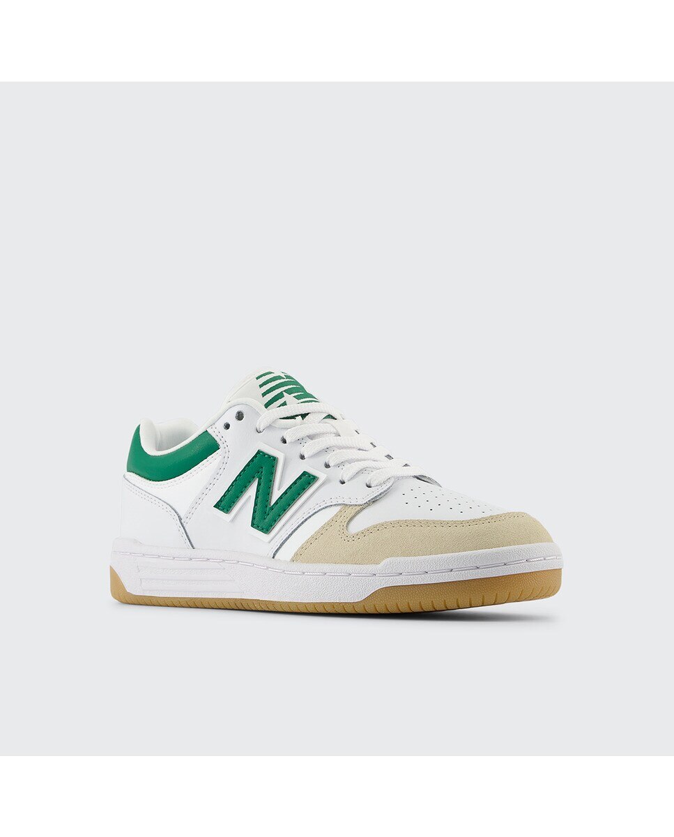 Sapatilhas Casual de Criança 480 Branco / Verde-2
