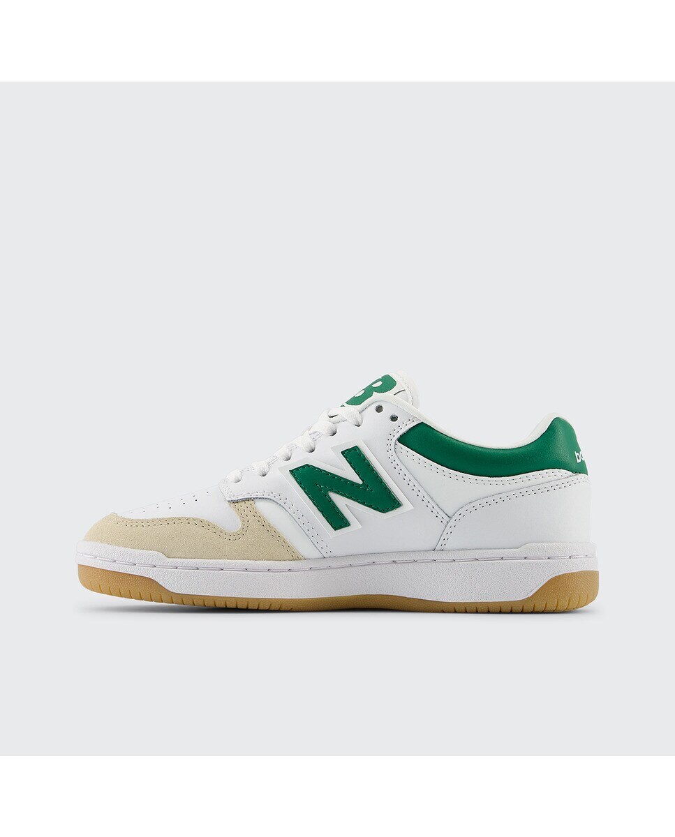 Sapatilhas Casual de Criança 480 Branco / Verde-4