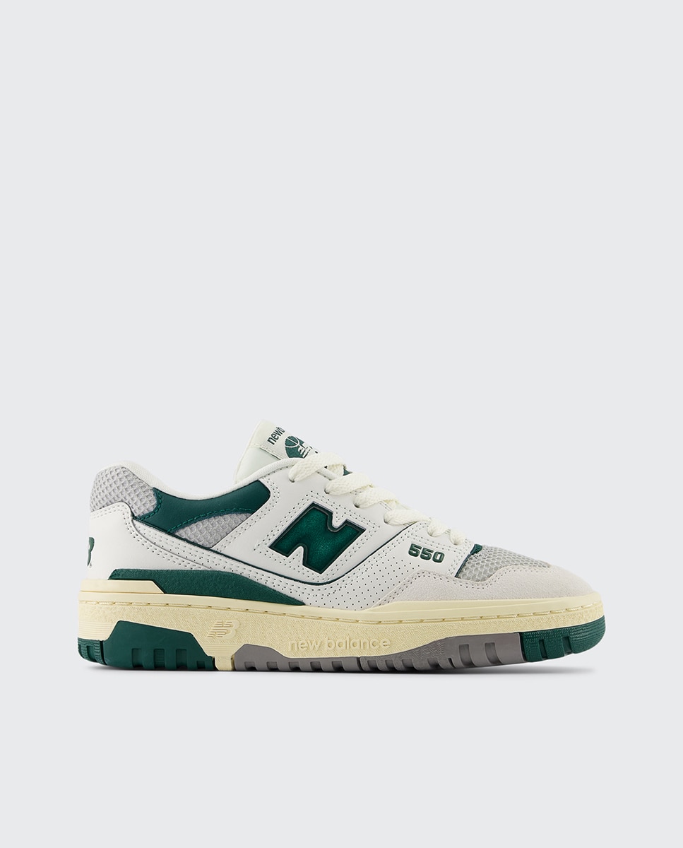 Sapatilhas Casual de Criança 550 Branco / Verde-1