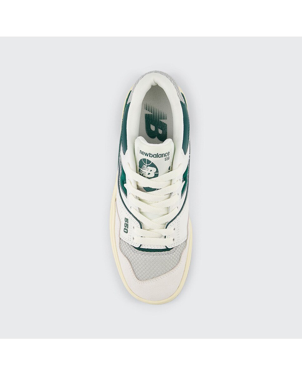 Sapatilhas Casual de Criança 550 Branco / Verde-3