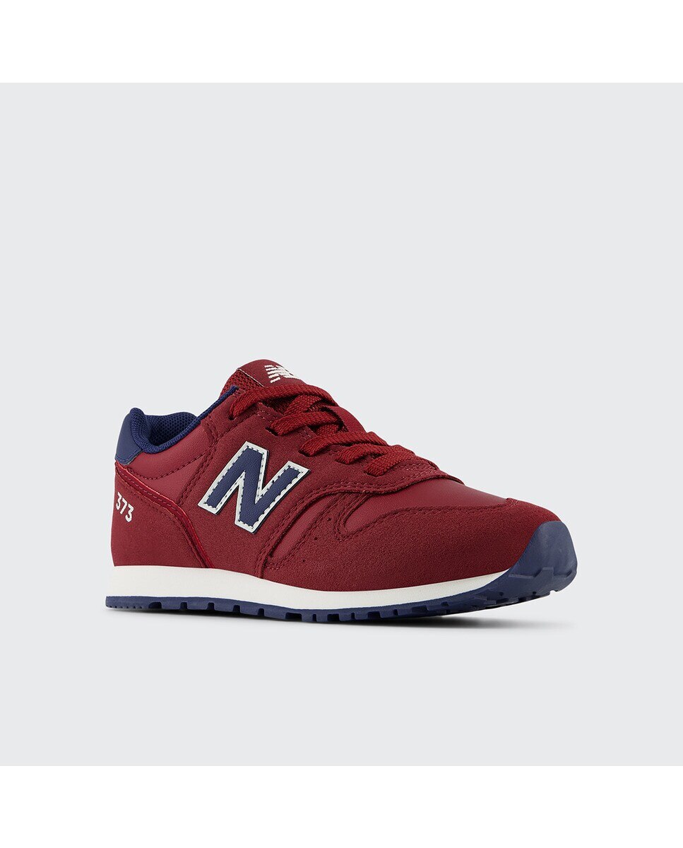 Sapatilhas casual de menino 373 New Balance Grená / Azul marinho-2