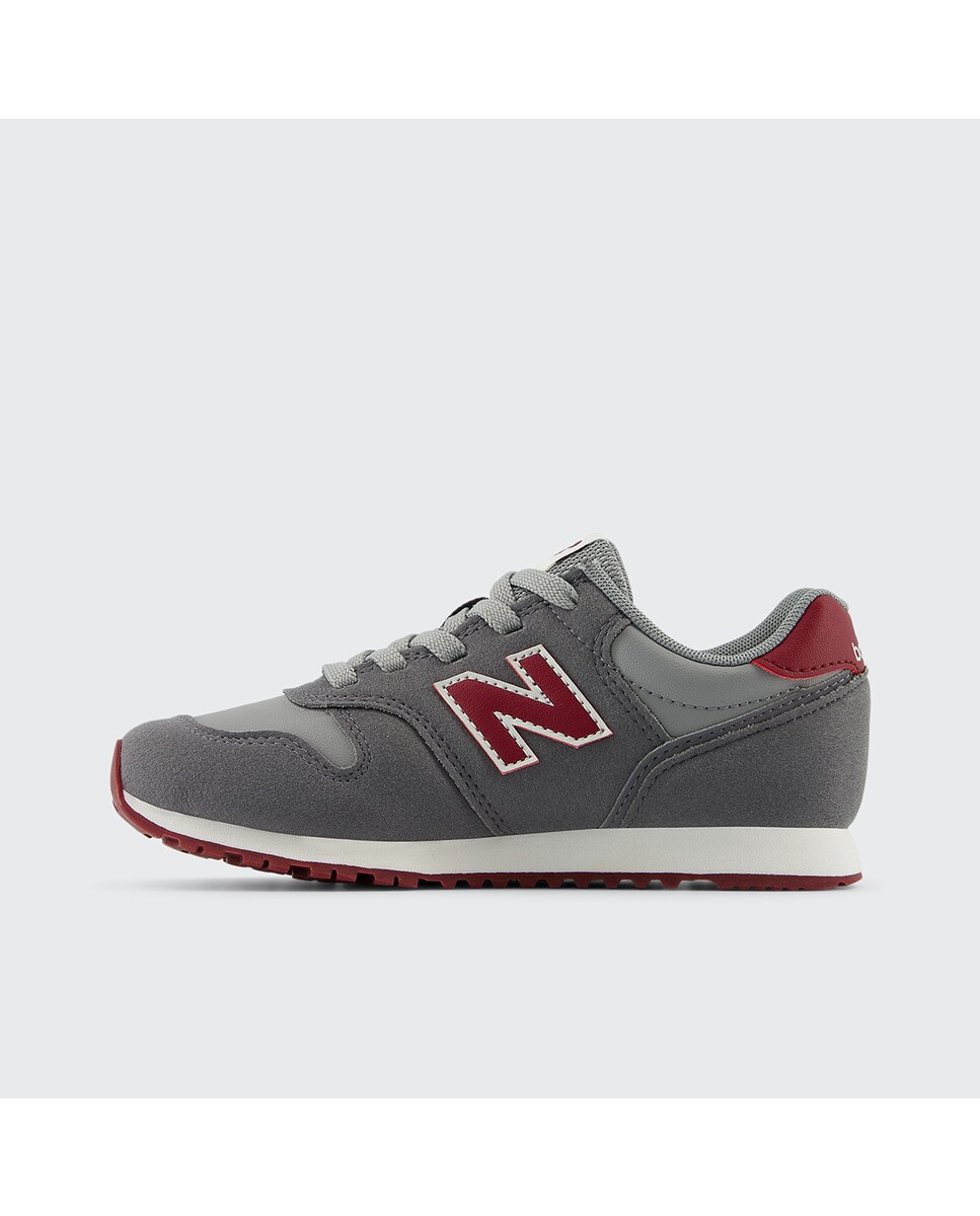 Sapatilhas casual de menino 373 New Balance Cinza / Grená-4