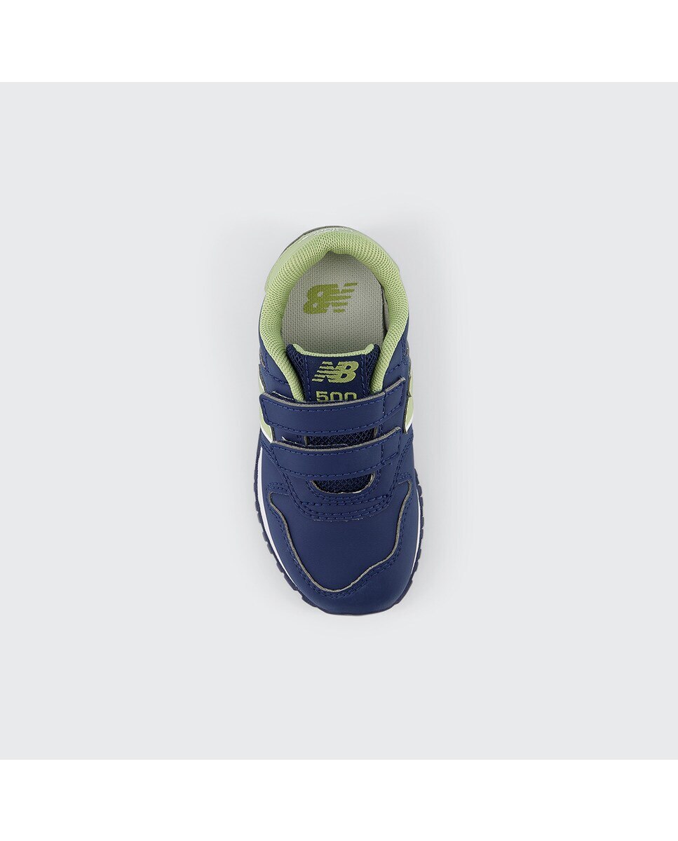 Sapatilhas casual de criança 500 New Balance Azul-marinho / Verde-3