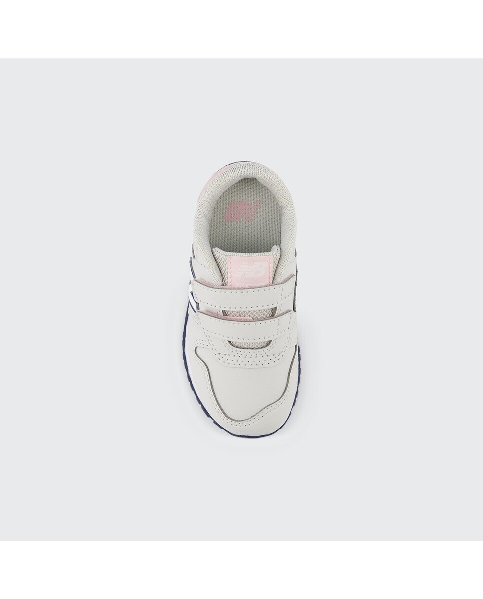 Sapatilhas casual de criança 500 New Balance Cinzento Claro / Rosa-3