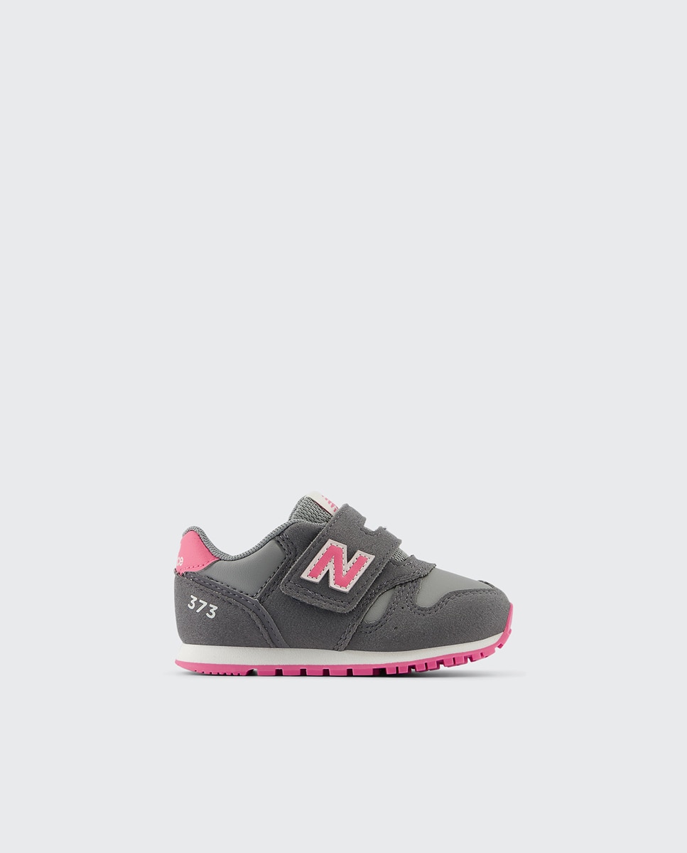 Sapatilhas casual de menino 373 New Balance Cinzento / Rosa-1