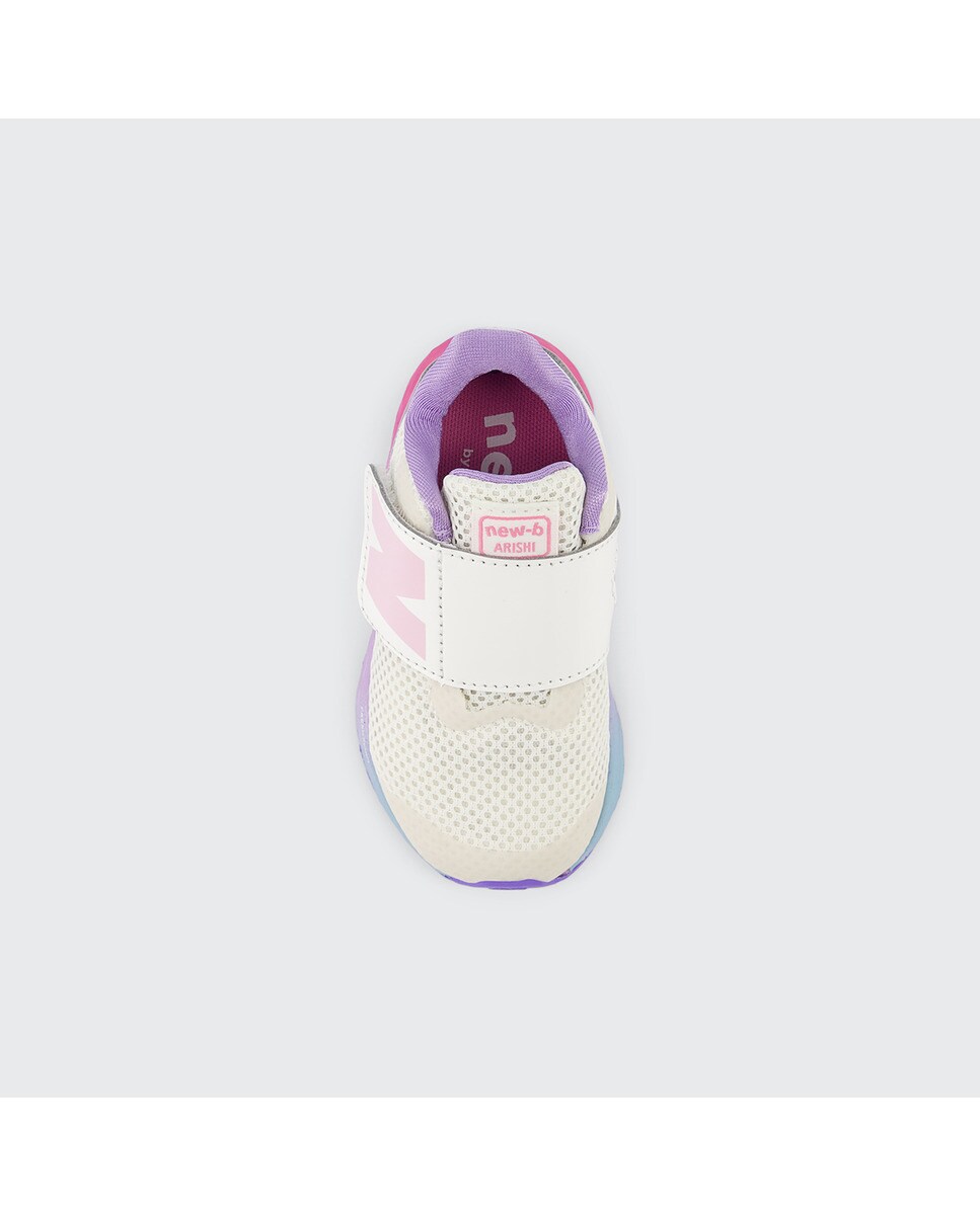 Sapatilhas de running de criança Arishi New Balance Branco / Multicolor-3