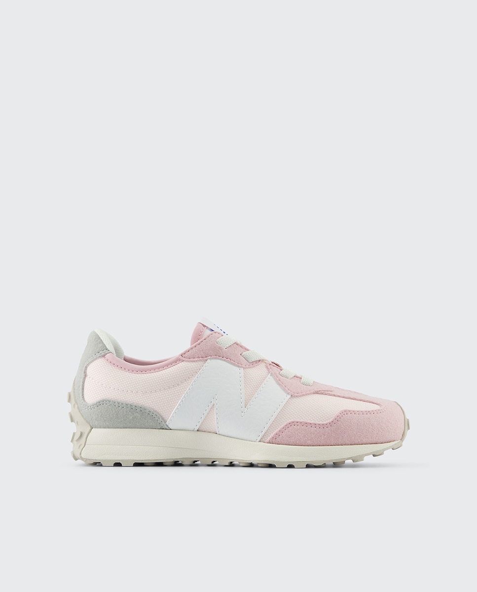 Sapatilhas casual de criança 327 Rosa / Branco-1