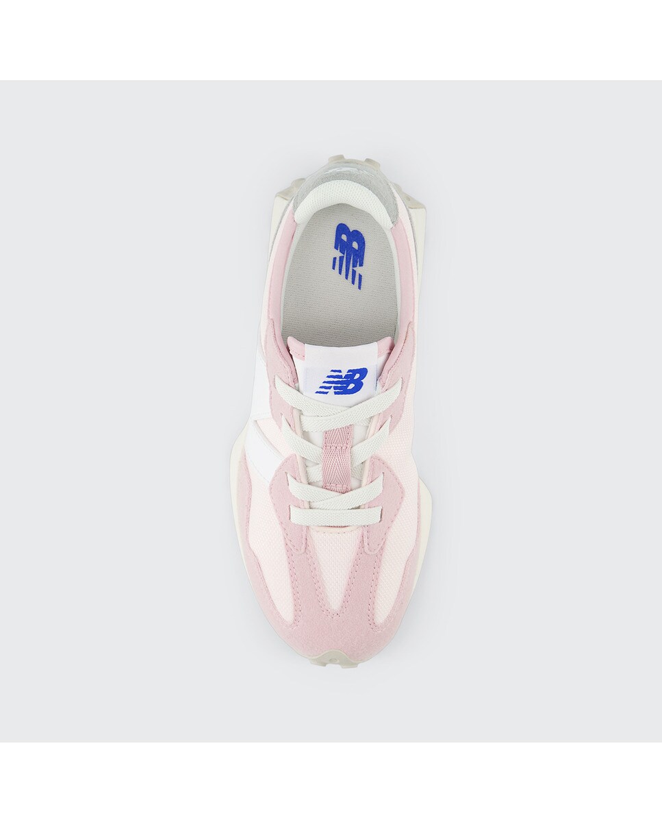 Sapatilhas casual de criança 327 Rosa / Branco-3