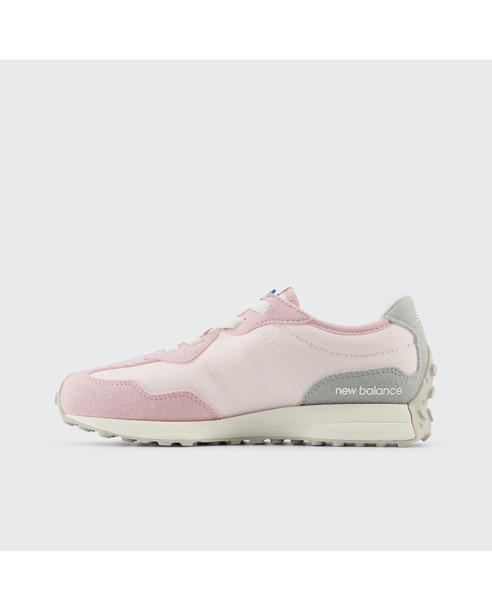 Sapatilhas casual de criança 327 Rosa / Branco-4
