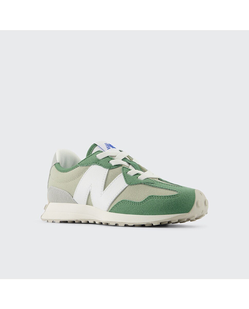 Sapatilhas casual de criança 327 Verde / Branco-2