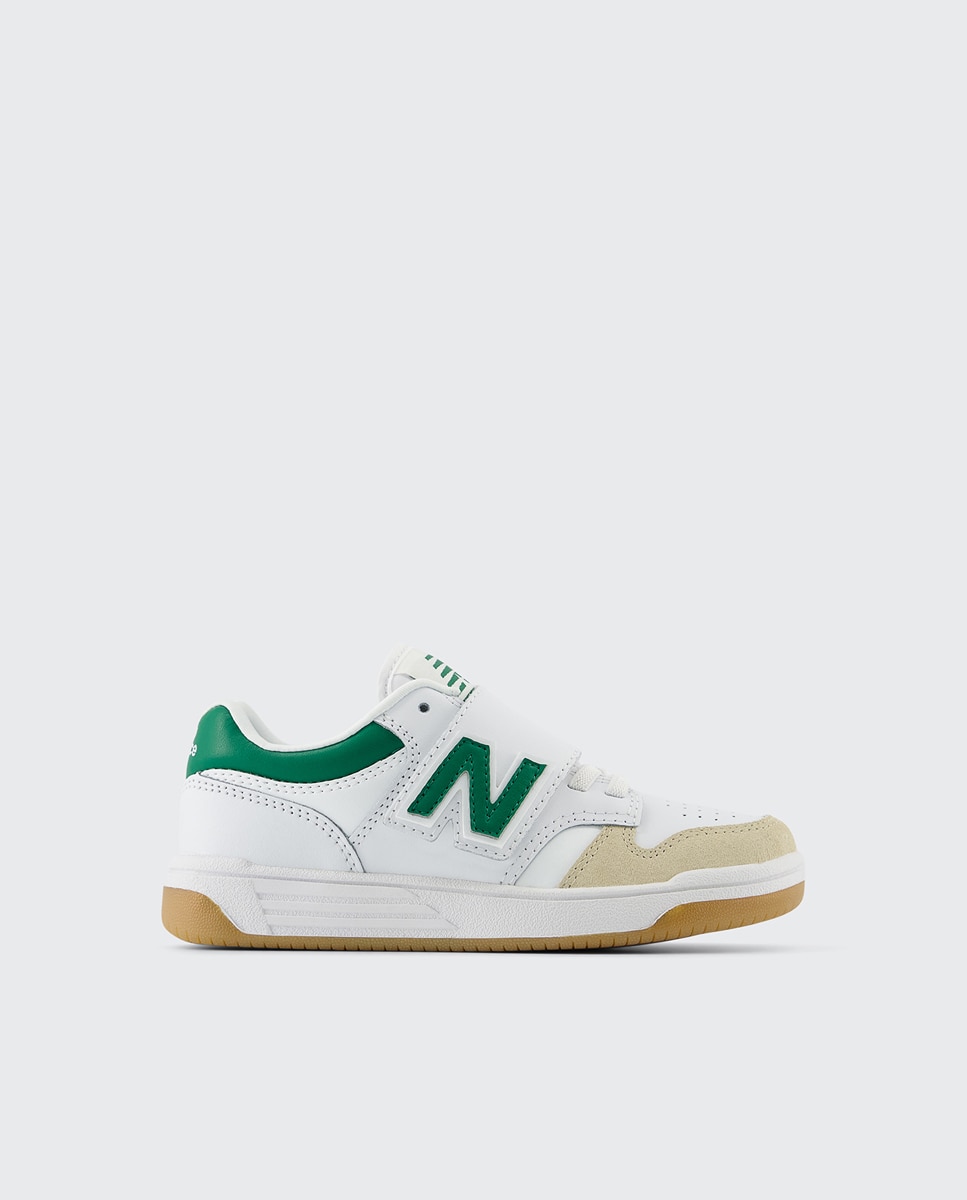 Sapatilhas Casual de Criança 480 Branco / Verde-1