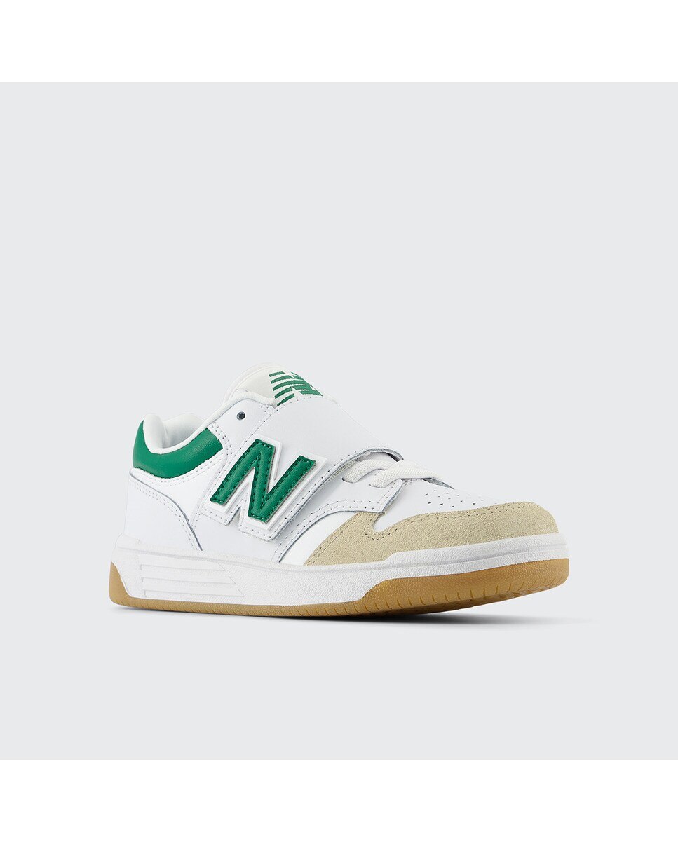 Sapatilhas Casual de Criança 480 Branco / Verde-2