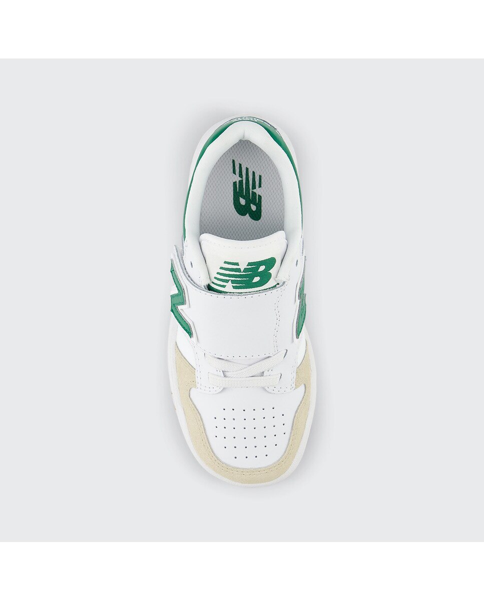Sapatilhas Casual de Criança 480 Branco / Verde-3