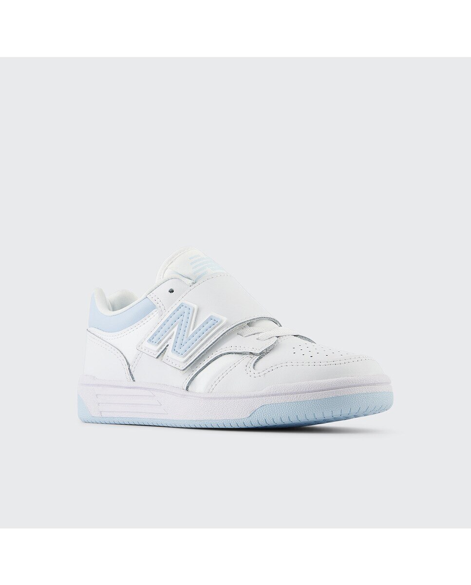 Sapatilhas Casual de Criança 480 Branco/Azul-claro-3