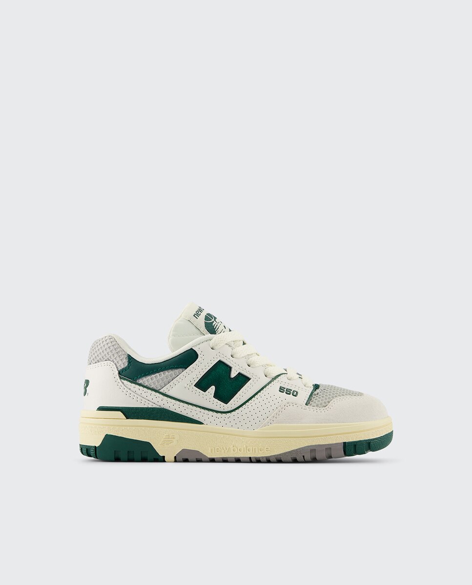 Sapatilhas Casual de Criança 550 Branco / Verde-1