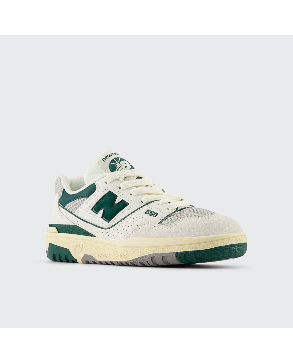 Sapatilhas Casual de Criança 550 Branco / Verde-2